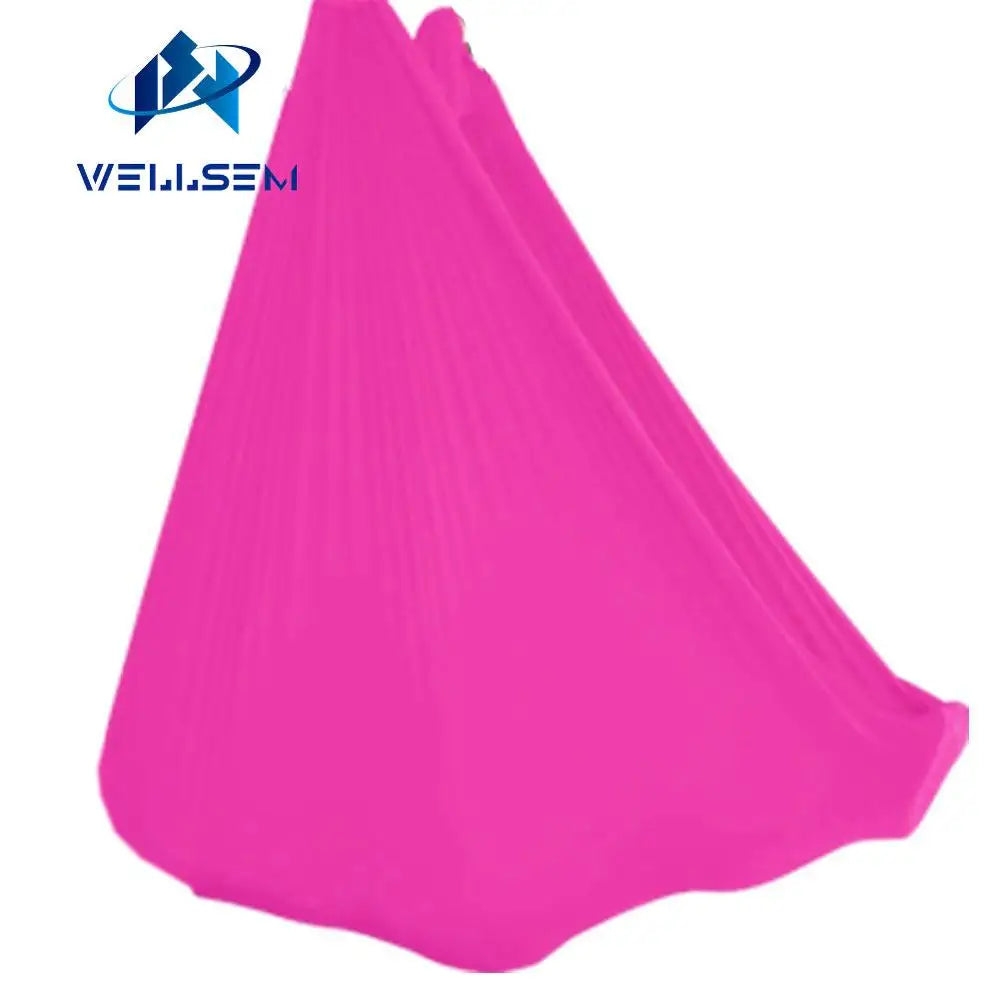 5 meter  top quality Flying Yoga  Anti-Gravity yoga hammock Swing fabric Aerial Traction Device for yoga for yoga stadium