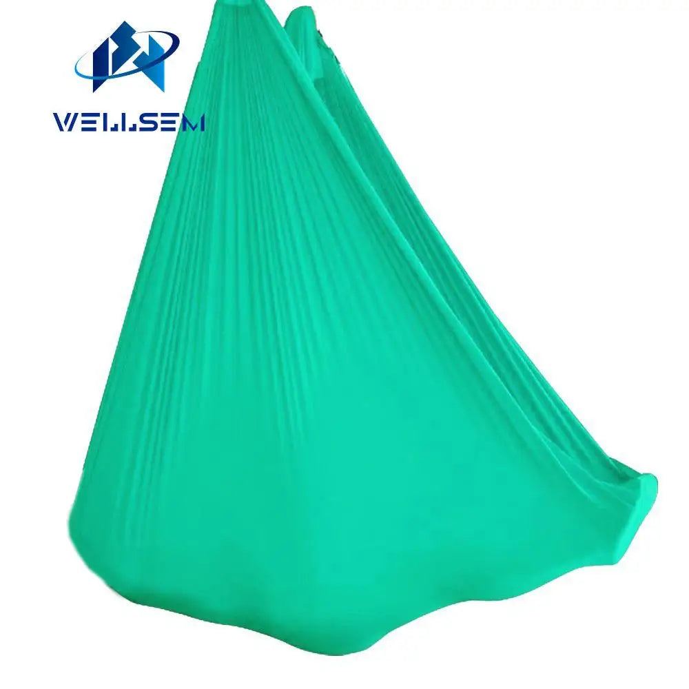 5 meter  top quality Flying Yoga  Anti-Gravity yoga hammock Swing fabric Aerial Traction Device for yoga for yoga stadium