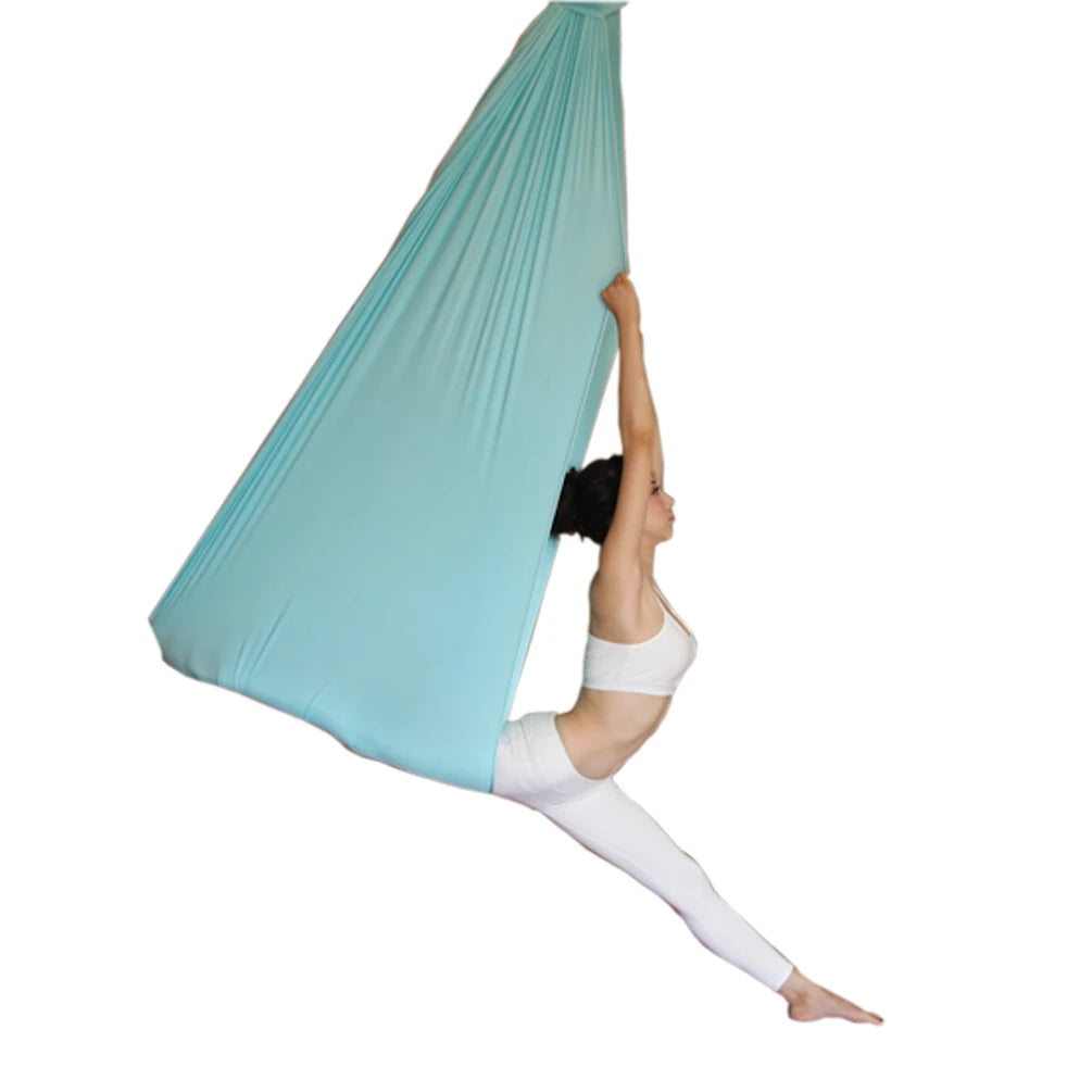 5 meter  top quality Flying Yoga  Anti-Gravity yoga hammock Swing fabric Aerial Traction Device for yoga for yoga stadium