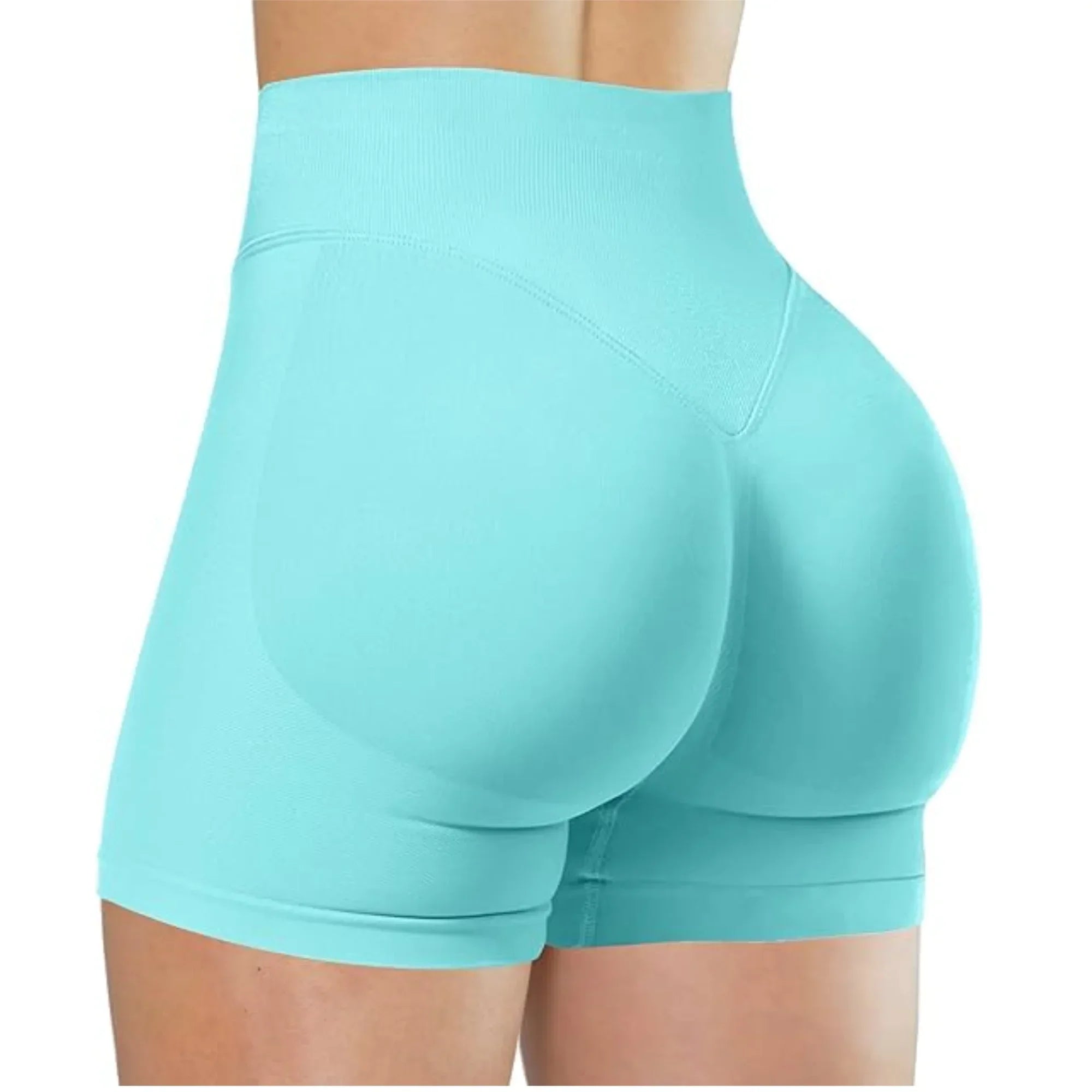 Woman Gym Short Seamless Slim Leggings High Waist Fitness Training Yoga Clothing Running Butt Lifting Cycling Sports Shorts