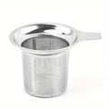 1pc Stainless Steel Tea Strainer, Tea Drain, Tea Partition.