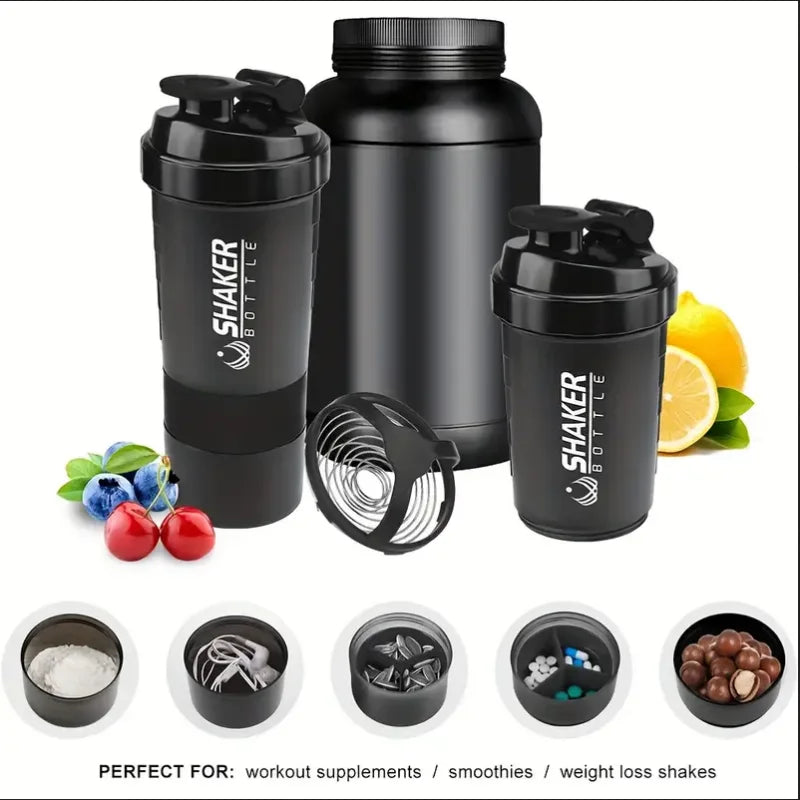 Vital Journey™ 2-in-1 Protein Shaker Bottle

Description:

Fuel Your Routine Anywhere

The Vital Journey™ 2-in-1 Shaker Bottle helps you keep your drink and essentials organized in one convenient bottle. Perfect for the g