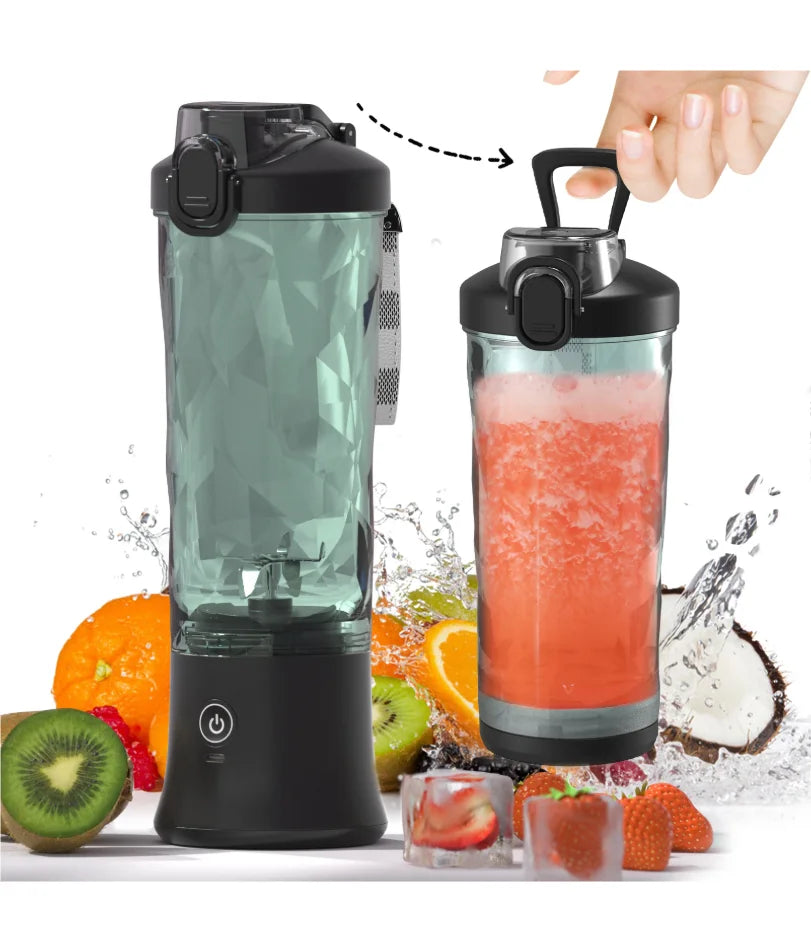 Vital Journey™ Portable Rechargeable Smoothie Blender (600ml)

Description:

Fresh Smoothies Wherever Life Takes You

The Vital Journey™ Portable Blender makes it easy to blend smoothies and drinks at home, work, the gym,