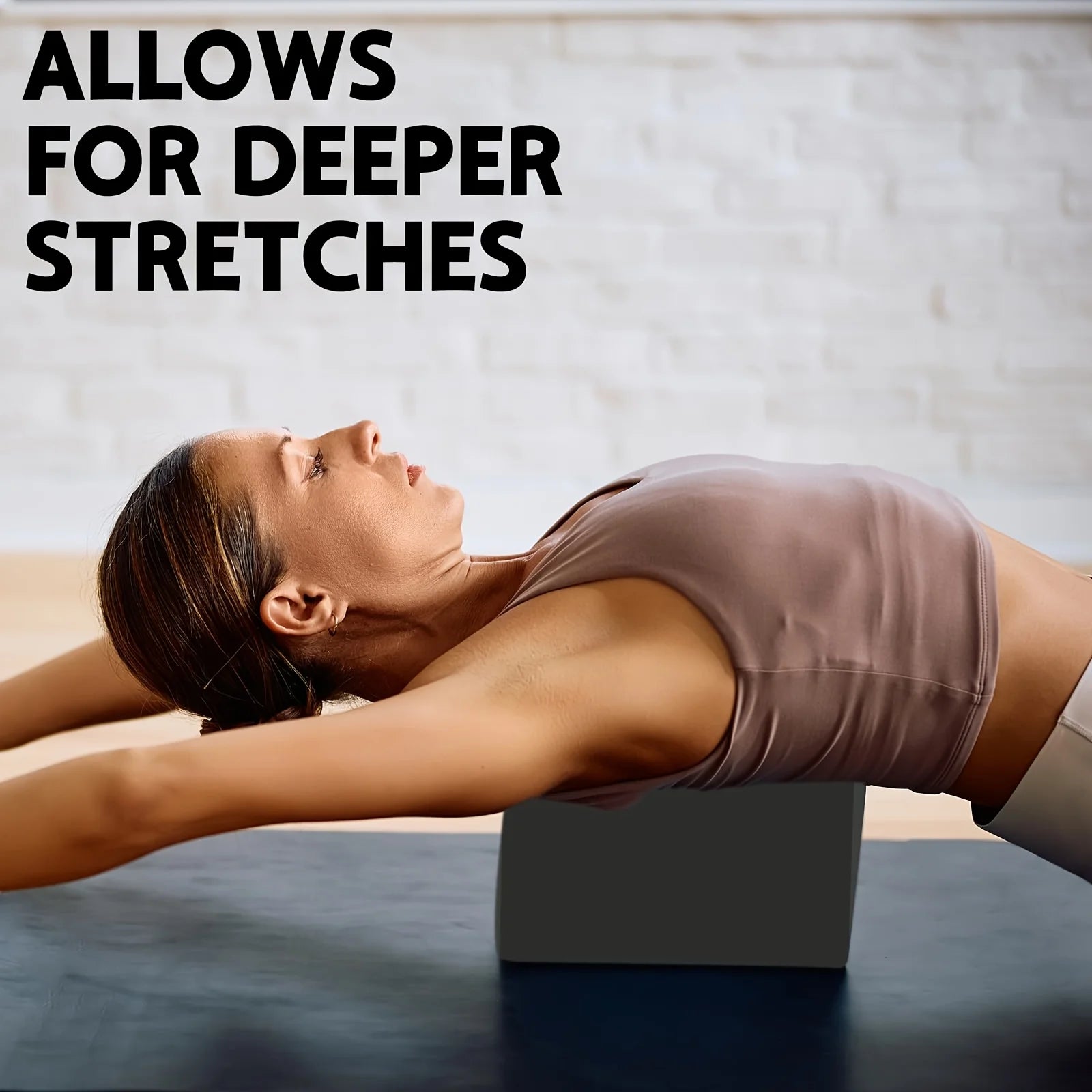 Set of 2 Yoga Blocks - Made from High-Density Foam, Lightweight, Supportive, And Odor-Free - Essential Yoga Gear