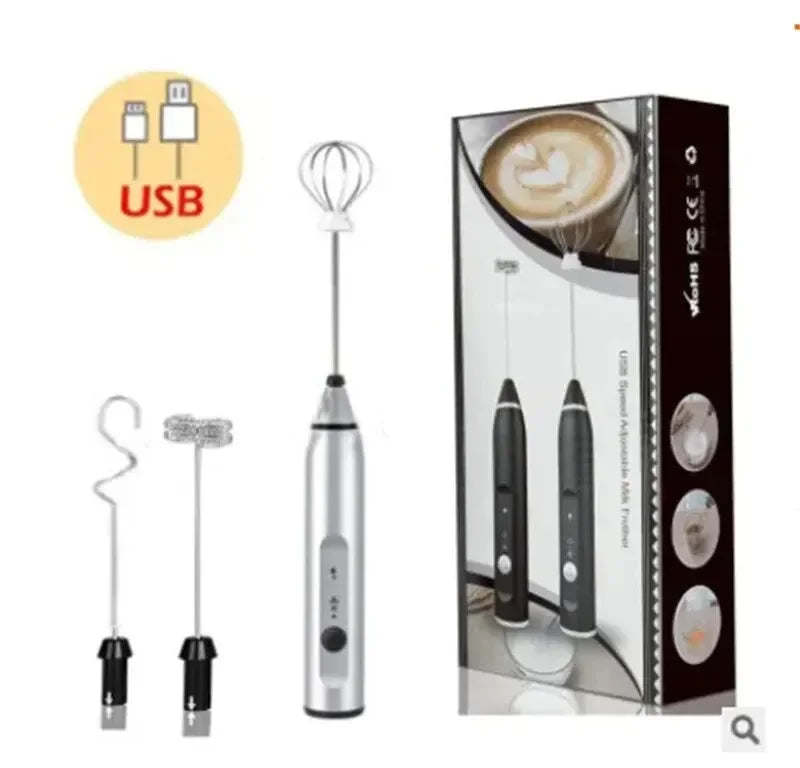 Vital Journey
Portable Electric Milk Frother – USB Rechargeable Coffee & Matcha Mixer

Product Description
Transform your favorite drinks into café-quality creations in seconds. This lightweight, USB-rechargeable milk frot