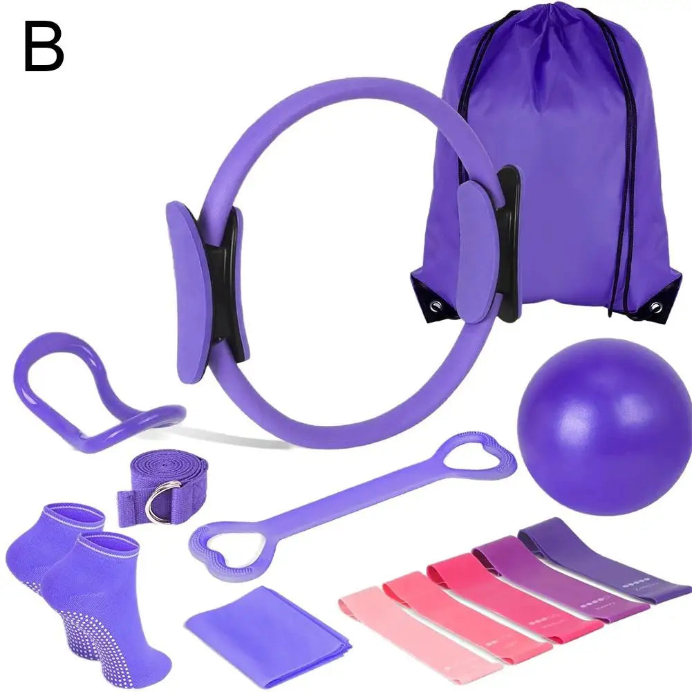 Vital Journey
13-Piece Pilates Home Gym Set – Your Complete Portable Fitness Studio

Transform any space into your personal gym. This versatile Pilates kit provides everything you need for full-body strength training, stret