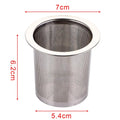 Tea Steeper 304 Stainless Steel Tea Cup Strainer Large Capacity Teapot Infuser Filter For Tea Leafs And Spices Straining/ Glass pitcher NOT included