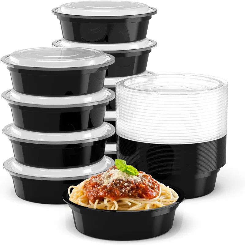 Vital Journey
10-Pack 24oz Meal Prep Containers – Microwave & Freezer Safe
Meal Prep Made Easy

Stay organized and prepared with these convenient 24oz meal prep containers. Perfect for portion control, healthy meals, and on