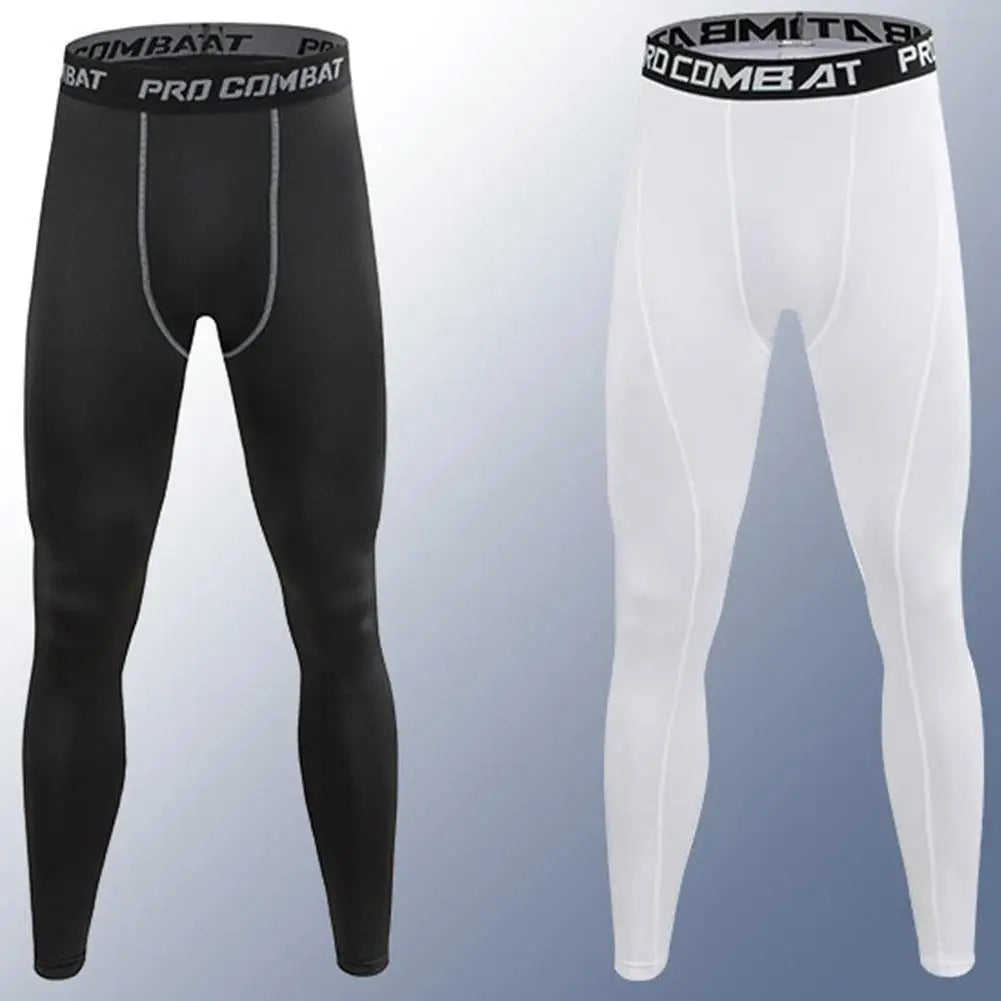 1Pcs Leggings Men Gym Running Tights Men Compression Pants Fitness Jogging Long Trousers Yoga Training Bottoms