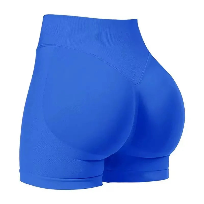 Woman Gym Short Seamless Slim Leggings High Waist Fitness Training Yoga Clothing Running Butt Lifting Cycling Sports Shorts