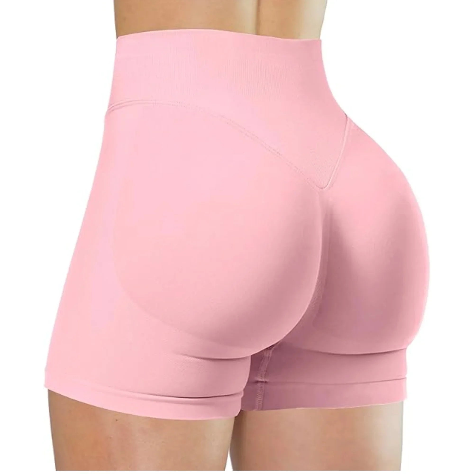 Woman Gym Short Seamless Slim Leggings High Waist Fitness Training Yoga Clothing Running Butt Lifting Cycling Sports Shorts