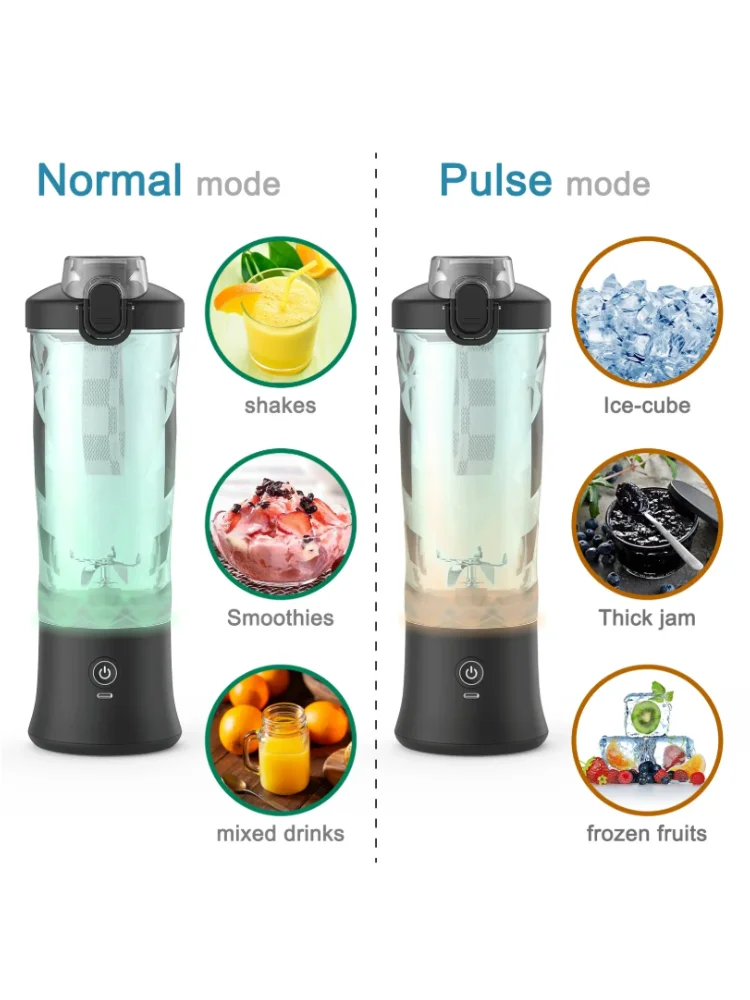 Vital Journey™ Portable Rechargeable Smoothie Blender (600ml)

Description:

Fresh Smoothies Wherever Life Takes You

The Vital Journey™ Portable Blender makes it easy to blend smoothies and drinks at home, work, the gym,