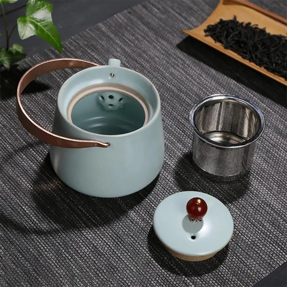 Tea Steeper 304 Stainless Steel Tea Cup Strainer Large Capacity Teapot Infuser Filter For Tea Leafs And Spices Straining/ Glass pitcher NOT included