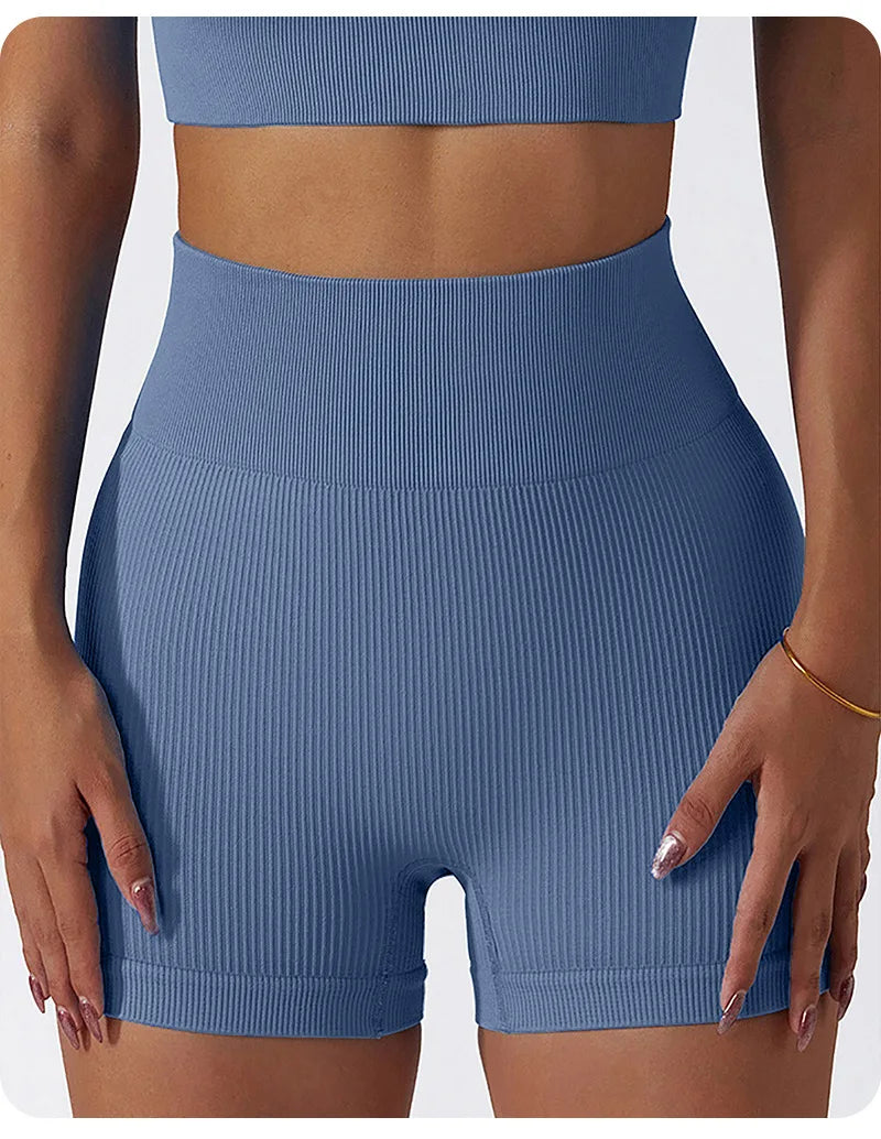 Yoga Shorts High Waist Lift Buttocks Elasticity Exercise Hot Pants Summer Women's Clothing