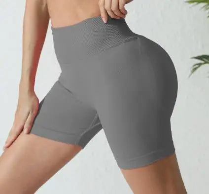 Woman Gym Short Seamless Slim Leggings High Waist Fitness Training Yoga Clothing Running Butt Lifting Cycling Sports Shorts