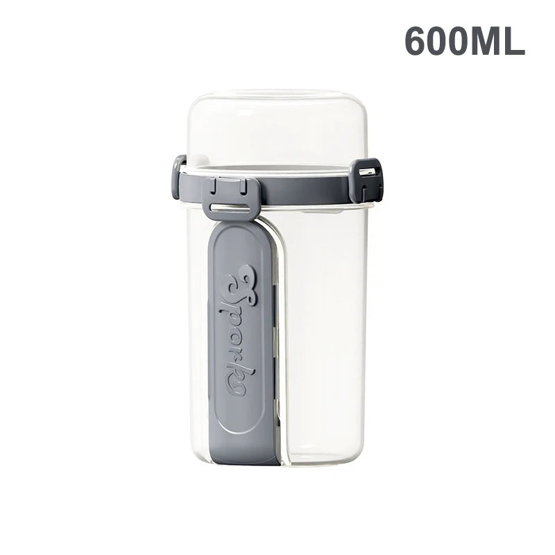 Vital Journey
600ml Salad & Oatmeal Cup with Dressing Container
Fresh Meals Anytime, Anywhere

Enjoy healthy meals on the go with this convenient 600ml Salad & Oatmeal Cup. Designed with a separate dressing and topping contai