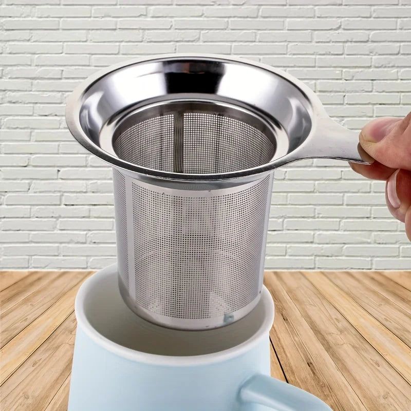 1pc Stainless Steel Tea Strainer, Tea Drain, Tea Partition.