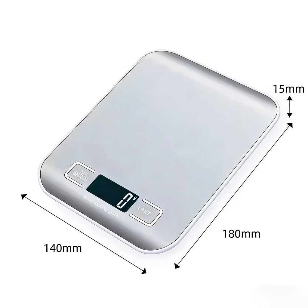 Vital Journey
Digital Kitchen Scale – Stainless Steel Food Scale with LED Display
Precision for Every Meal

Take the guesswork out of cooking and meal prep with this sleek digital kitchen scale. Designed for accuracy and co
