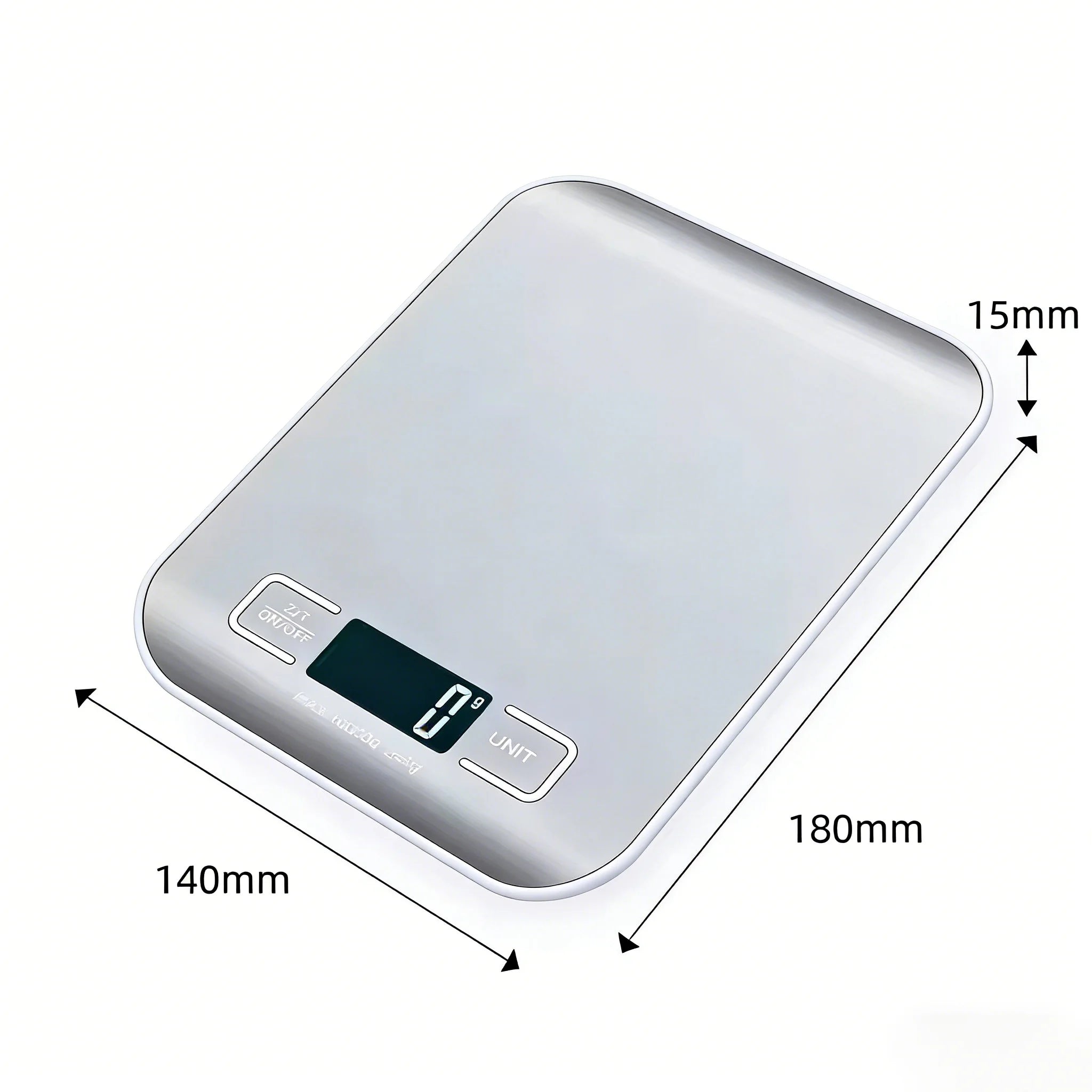 Vital Journey
Digital Kitchen Scale – Stainless Steel Food Scale with LED Display
Precision for Every Meal

Take the guesswork out of cooking and meal prep with this sleek digital kitchen scale. Designed for accuracy and co