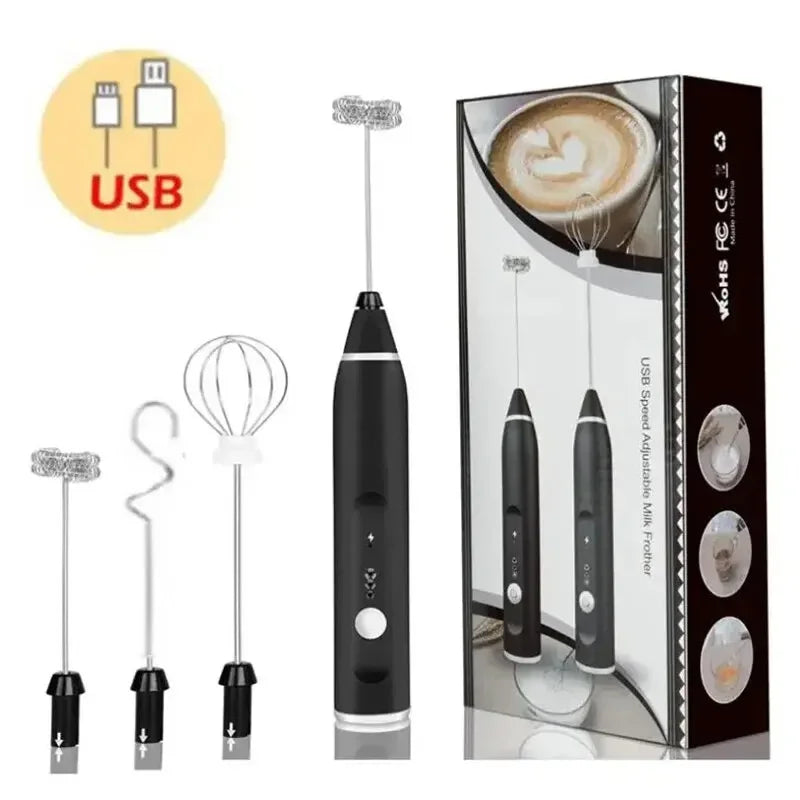 Vital Journey
Portable Electric Milk Frother – USB Rechargeable Coffee & Matcha Mixer

Product Description
Transform your favorite drinks into café-quality creations in seconds. This lightweight, USB-rechargeable milk frot