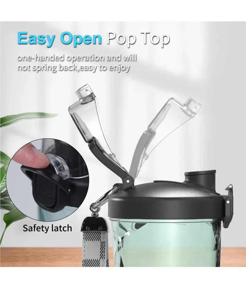 Vital Journey™ Portable Rechargeable Smoothie Blender (600ml)

Description:

Fresh Smoothies Wherever Life Takes You

The Vital Journey™ Portable Blender makes it easy to blend smoothies and drinks at home, work, the gym,
