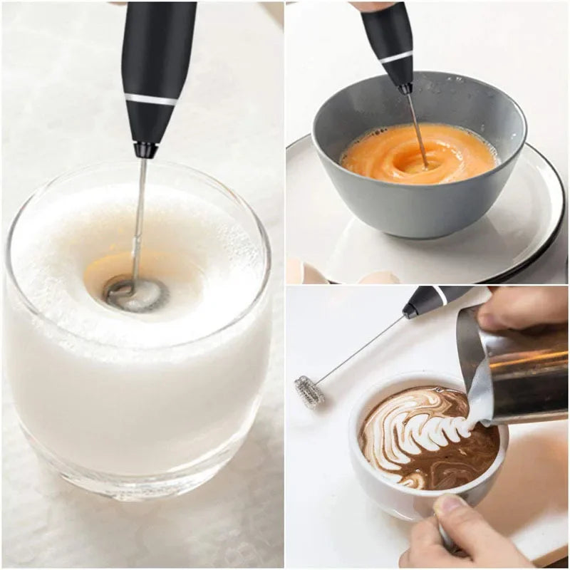Vital Journey
Portable Electric Milk Frother – USB Rechargeable Coffee & Matcha Mixer

Product Description
Transform your favorite drinks into café-quality creations in seconds. This lightweight, USB-rechargeable milk frot