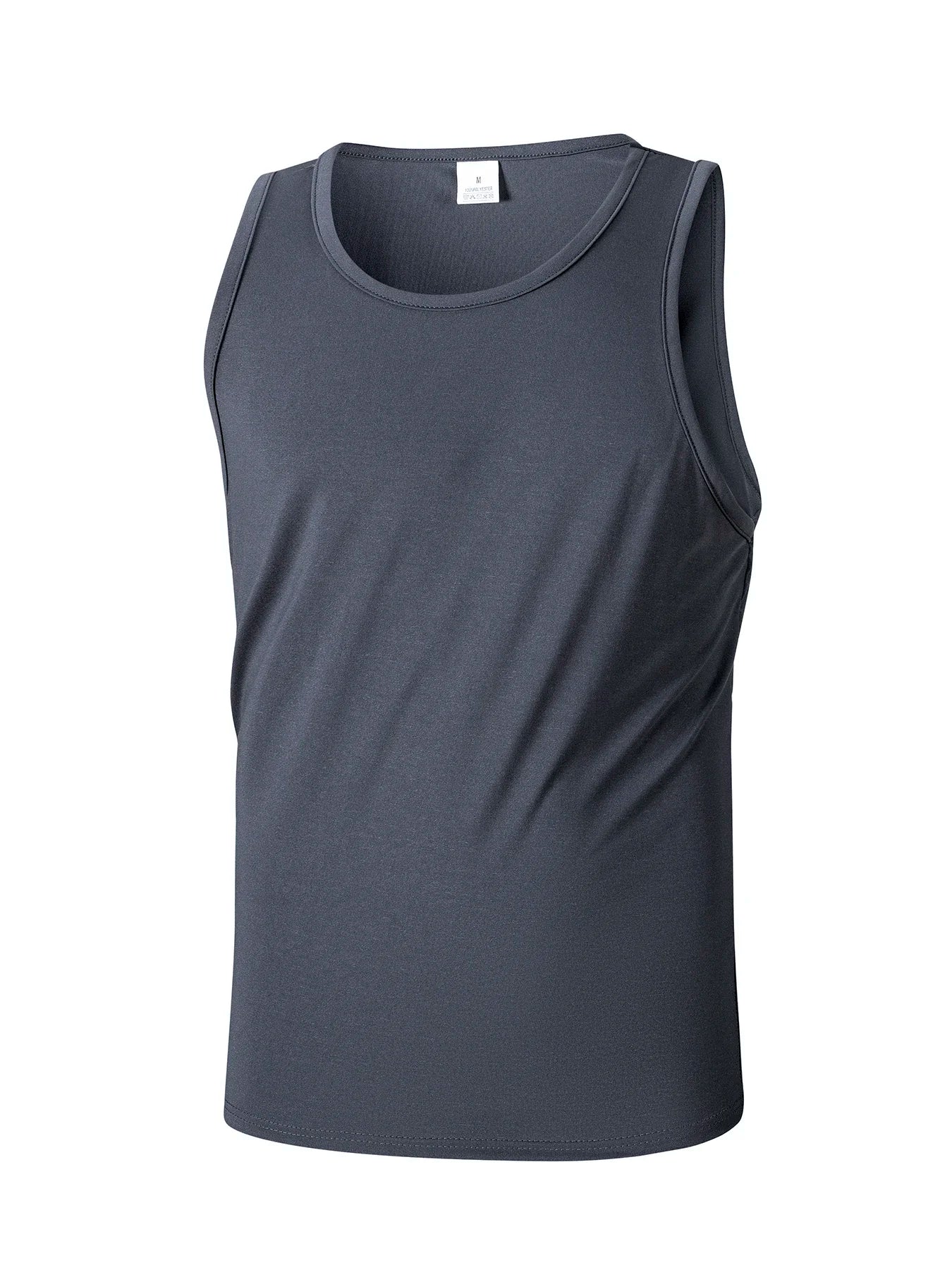 Summer Men's Tight Vest Fitness Training Sleeveless Basic Elastic Tank Top Male Fitness Sports Vest T-shirt Clothing