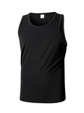 Summer Men's Tight Vest Fitness Training Sleeveless Basic Elastic Tank Top Male Fitness Sports Vest T-shirt Clothing