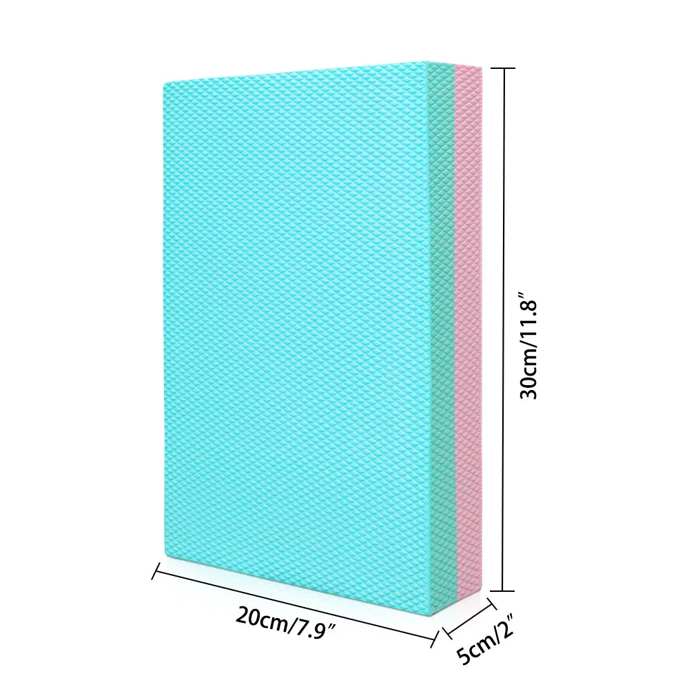 Yoga Balance Pad 30*20*5cm Multiple Colors Fitness Mat Balancing Pad