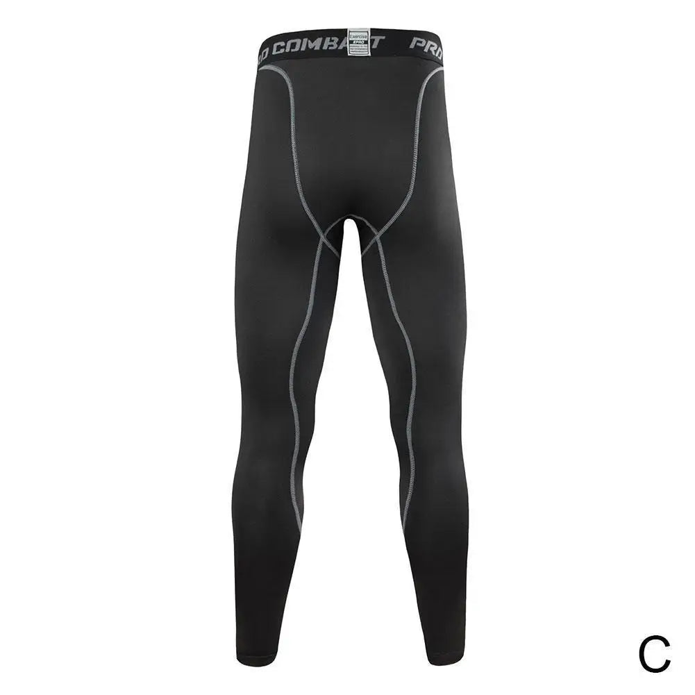 1Pcs Leggings Men Gym Running Tights Men Compression Pants Fitness Jogging Long Trousers Yoga Training Bottoms