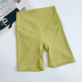 Women's Sports Yoga Shorts with High Waist, Hip Lift, Fitness, Running, Cycling, 4-point Shorts, Quick Drying