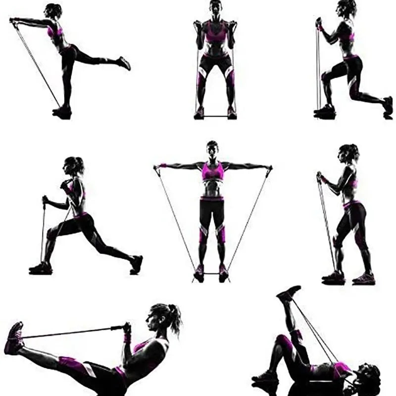 Vital Journey
Resistance Band Set with Handles
Build Strength Anytime, Anywhere

Take your workouts wherever you go with this versatile Resistance Band Set with Handles. Designed for home workouts, travel, or the gym, these d