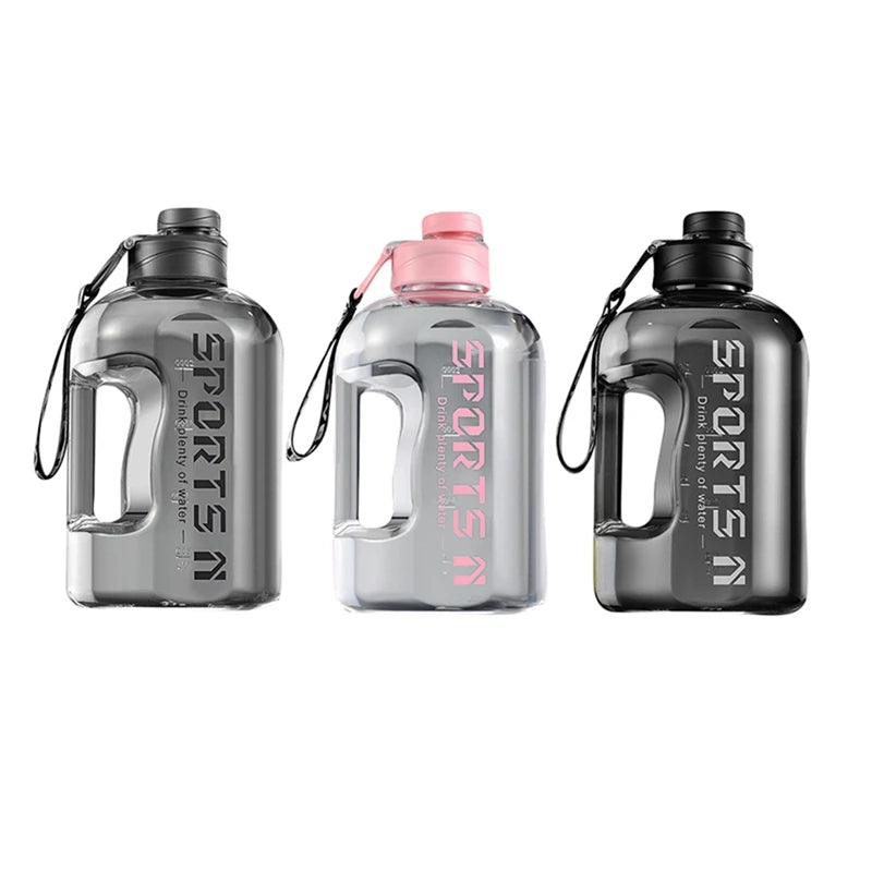 Vital Journey
2.7L / 1.7L Motivational Water Bottle with Straw
Stay hydrated throughout your day with our 2.7L / 1.7L Motivational Water Bottle with Straw. Featuring a leak-resistant lid, and a reusable straw, this bottle hel