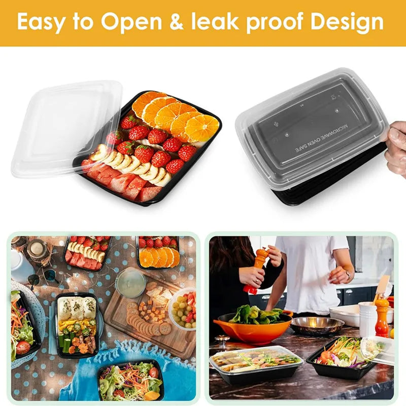 Vital Journey
15-Pack Meal Prep Containers – Microwave & Freezer Safe
Meal Prep Made Easy

Stay organized and prepared with these convenient meal prep containers. Perfect for portion control, healthy meals, and on-the-go ea