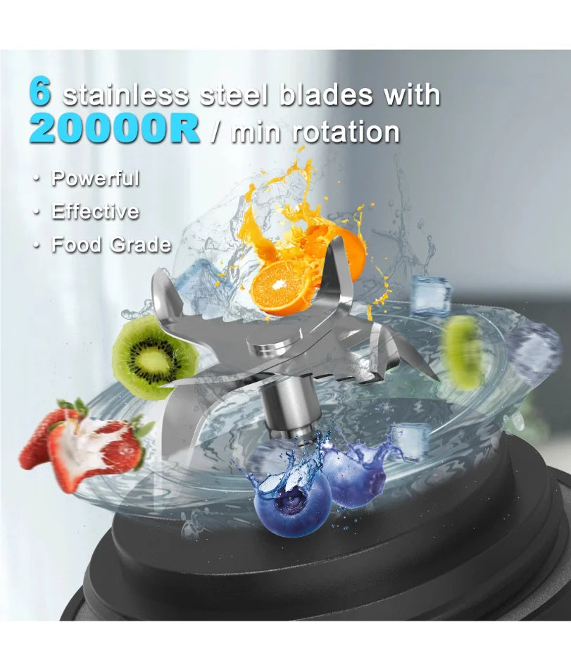 Vital Journey™ Portable Rechargeable Smoothie Blender (600ml)

Description:

Fresh Smoothies Wherever Life Takes You

The Vital Journey™ Portable Blender makes it easy to blend smoothies and drinks at home, work, the gym,