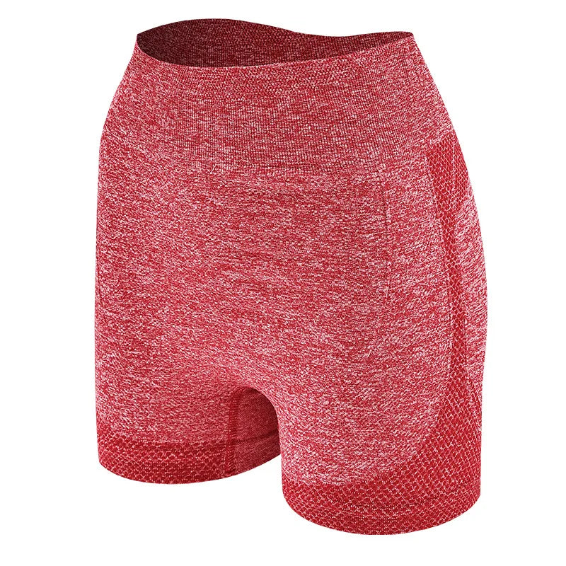Yoga Shorts, Honey Buttocks, Buttocks, Sports, High Waist, Abdomen, Stretch, Tight-fitting, Quick-drying Fitness shorts