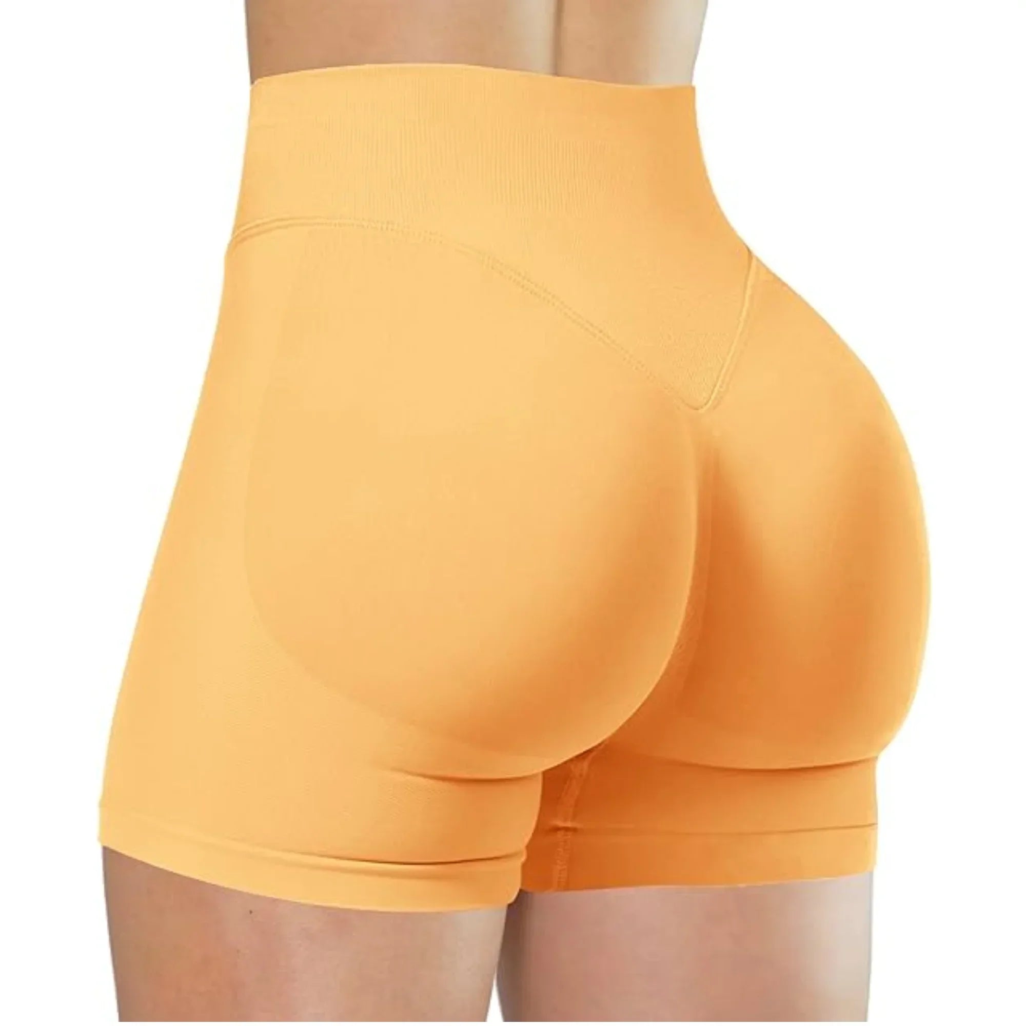 Woman Gym Short Seamless Slim Leggings High Waist Fitness Training Yoga Clothing Running Butt Lifting Cycling Sports Shorts