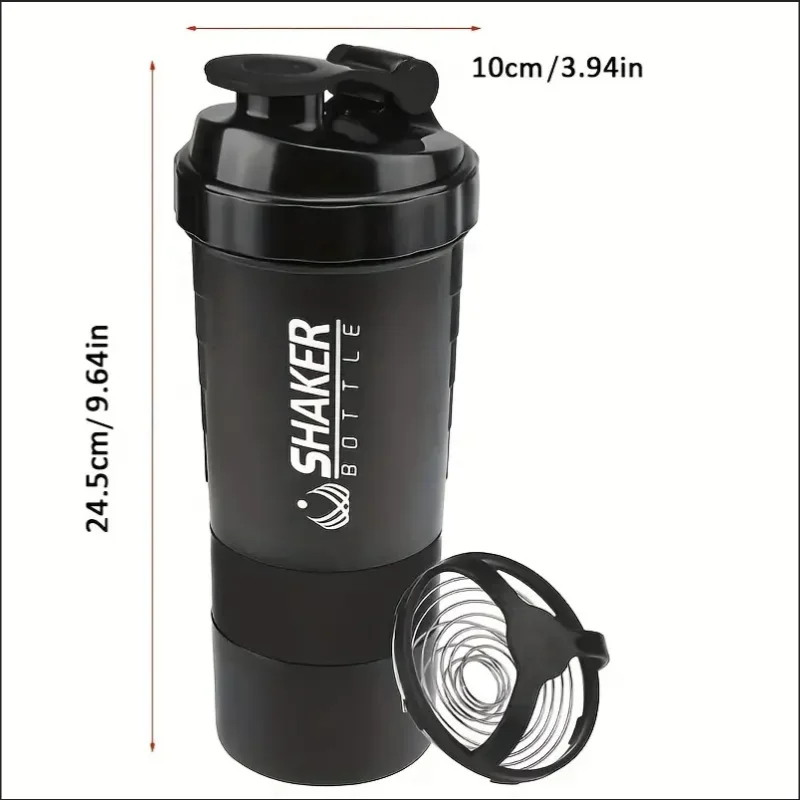 Vital Journey™ 2-in-1 Protein Shaker Bottle

Description:

Fuel Your Routine Anywhere

The Vital Journey™ 2-in-1 Shaker Bottle helps you keep your drink and essentials organized in one convenient bottle. Perfect for the g