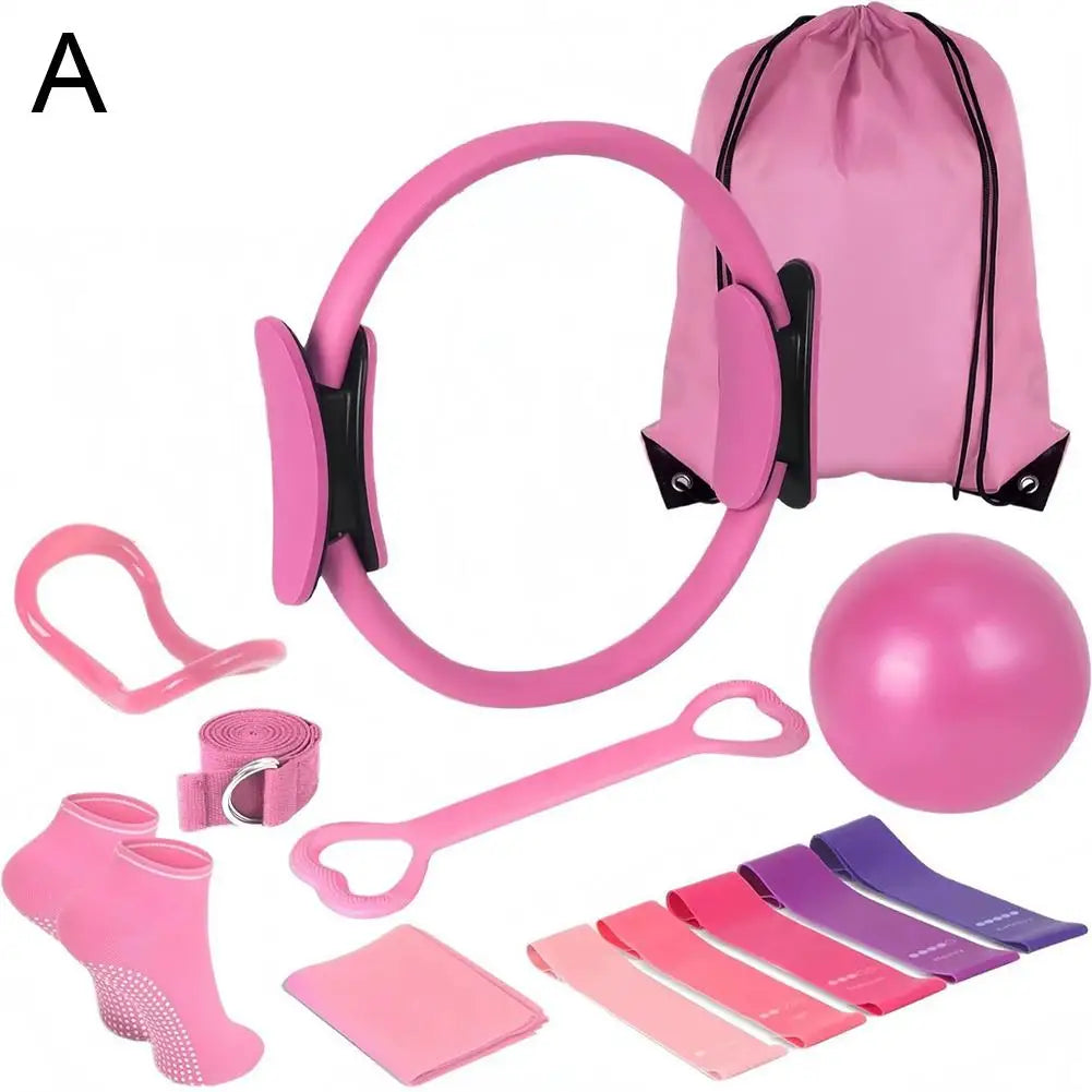 Vital Journey
13-Piece Pilates Home Gym Set – Your Complete Portable Fitness Studio

Transform any space into your personal gym. This versatile Pilates kit provides everything you need for full-body strength training, stret