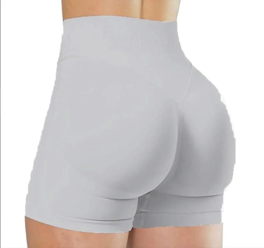 Woman Gym Short Seamless Slim Leggings High Waist Fitness Training Yoga Clothing Running Butt Lifting Cycling Sports Shorts
