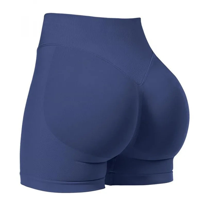 Woman Gym Short Seamless Slim Leggings High Waist Fitness Training Yoga Clothing Running Butt Lifting Cycling Sports Shorts