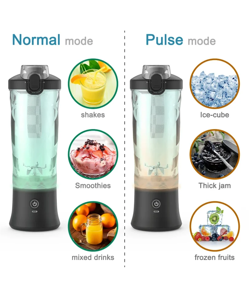 Vital Journey™ Portable Rechargeable Smoothie Blender (600ml)

Description:

Fresh Smoothies Wherever Life Takes You

The Vital Journey™ Portable Blender makes it easy to blend smoothies and drinks at home, work, the gym,