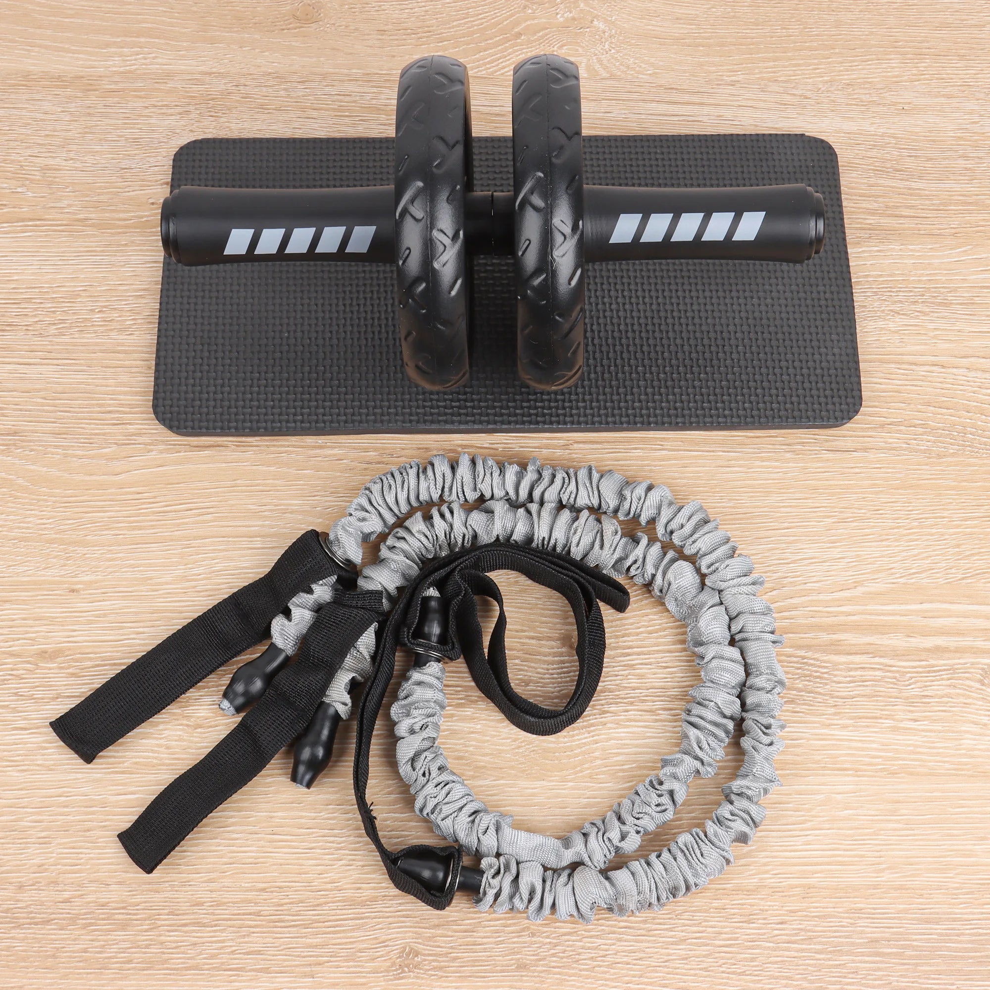 Vital Journey
Build a stronger core from the comfort of home with our Ab Roller Wheel. Designed for beginners and experienced fitness enthusiasts alike, this compact training tool targets your abs, shoulders, arms, and back w