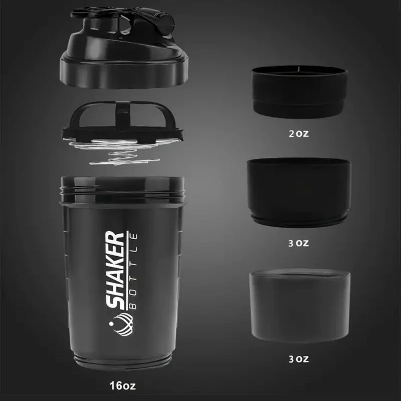 Vital Journey™ 2-in-1 Protein Shaker Bottle

Description:

Fuel Your Routine Anywhere

The Vital Journey™ 2-in-1 Shaker Bottle helps you keep your drink and essentials organized in one convenient bottle. Perfect for the g