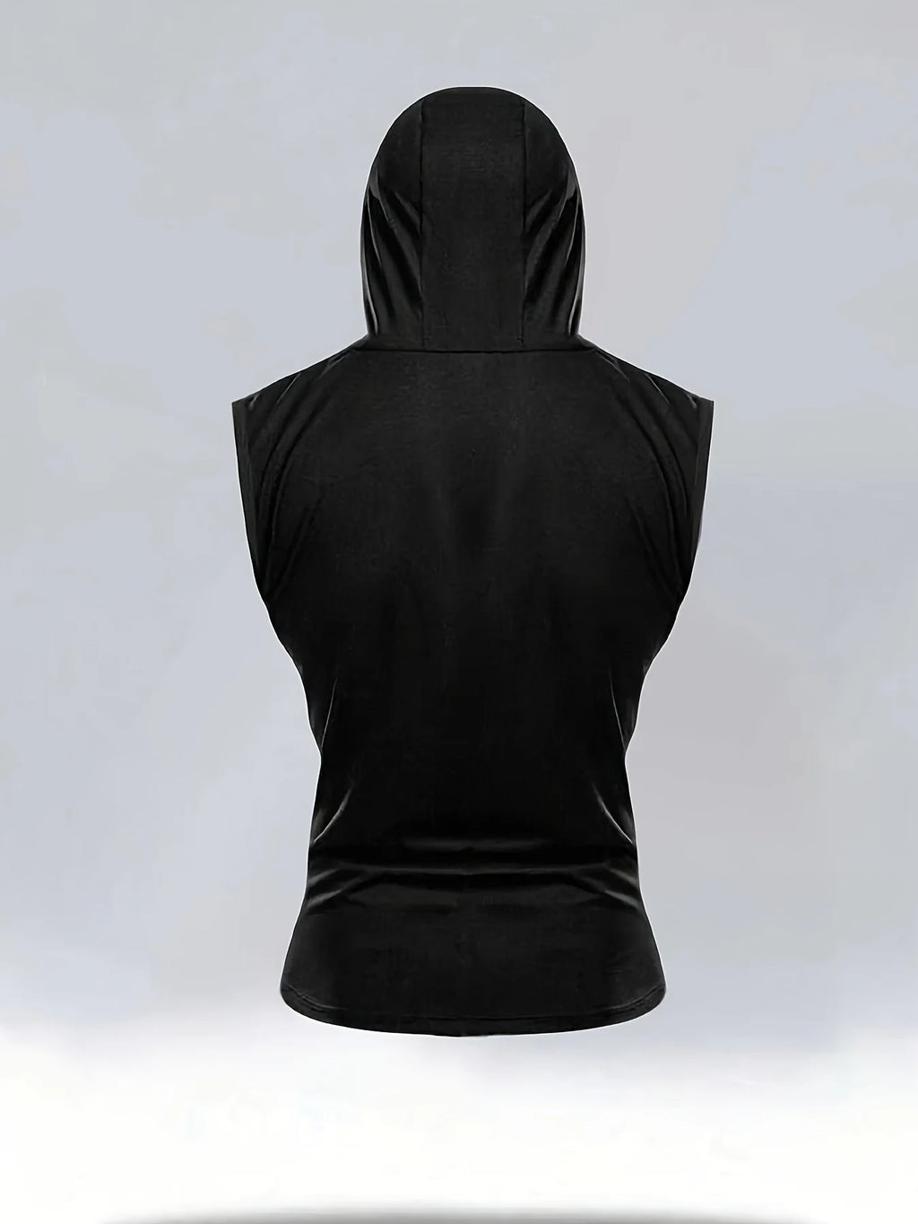 Men's Quick Dry Hooded Sleeveless Tank Top Breathable Gym Fitness Running Casual Sports Vest T-shirt Multi-Color Optional